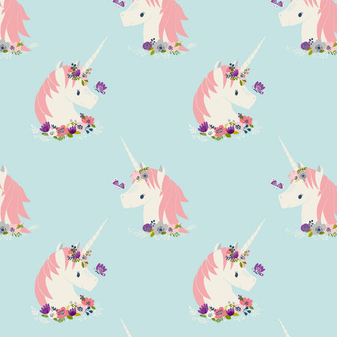 Unicorns aqua