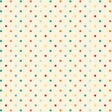 Unicorns and Rainbows Unicorn Dot in Multi by Riley Blake Designs