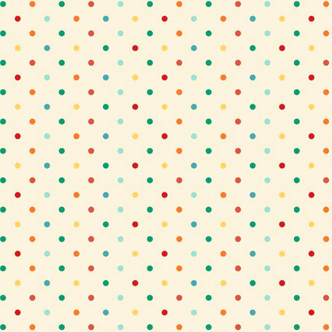 Unicorns and Rainbows Unicorn Dot in Multi by Riley Blake Designs