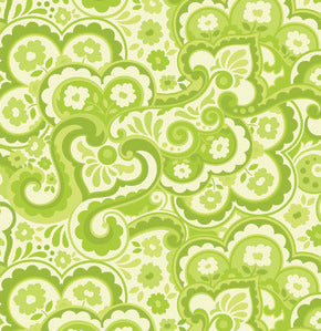 Up Parasol Cakewalk in Green by Heather Bailey for FreeSpirit Fabrics