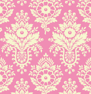 Up Parasol Damask in Pink by Heather Bailey for FreeSpirit