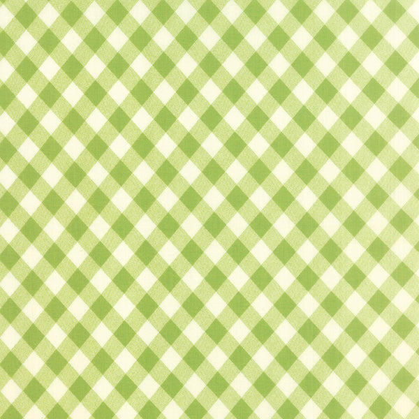 Vintage Picnic Check in Light Green by Bonnie & Camille for Moda Fabrics