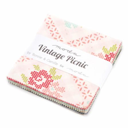 Vintage Picnic Charm Pack by Bonnie & Camille for Moda Fabrics