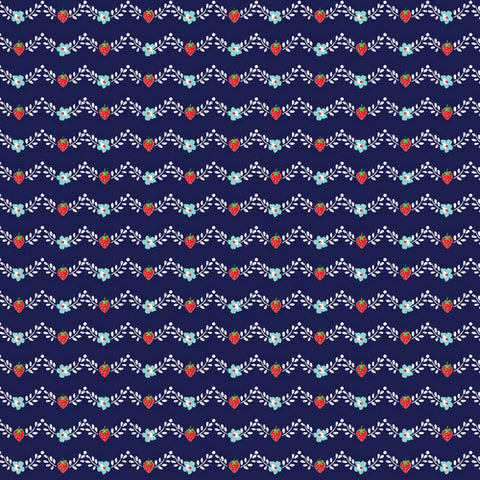 Vintage Market Vintage Vine in Navy by Tasha Noel for Riley Blake Designs