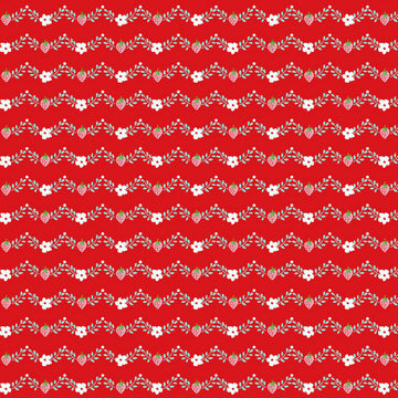 Vintage Market Vintage Vine in Red by Tasha Noel for Riley Blake Designs