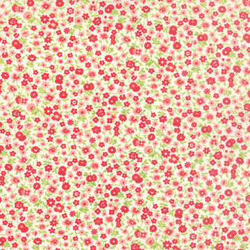 Vintage Picnic Wildflowers in Natural by Bonnie & Camille for Moda Fabrics