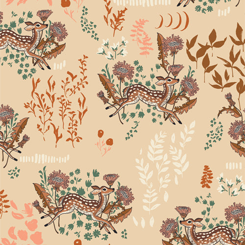 Wild Forgotten Dandelion Doe in Frolic by Bonnie Christine WFG-77604