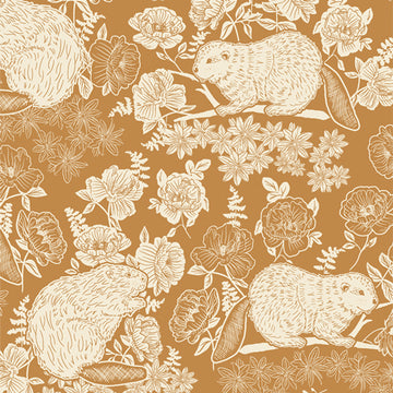 Wild Forgotten Beaver and Bloom in Bramble by Bonnie Christine WFG-77606