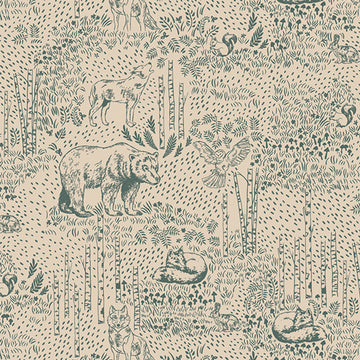 Woodland Keeper Awaken Forest in Fern by Maureen Cracknell WKP79504
