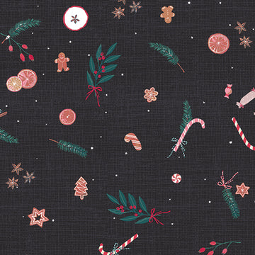Wintertale Christmas Potpourri in Coal by Katarina Roccella WNT12250