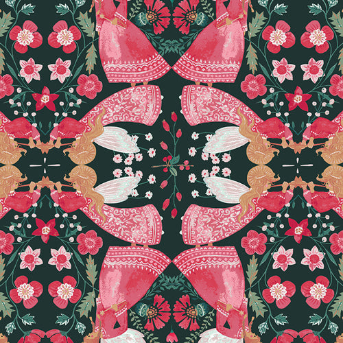 Wintertale Singing Carols in Forest by Katarina Roccella WNT12252