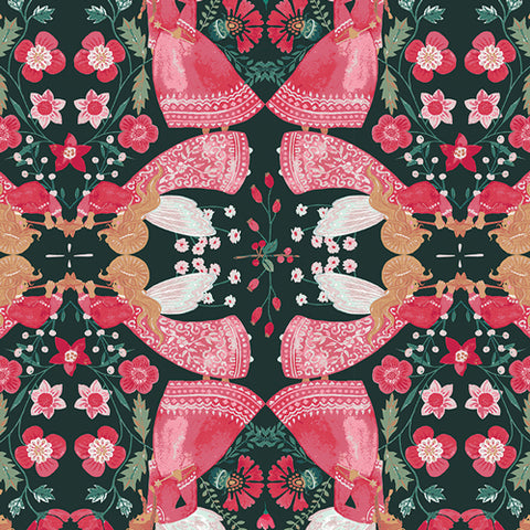 Wintertale Singing Carols in Forest by Katarina Roccella WNT12252