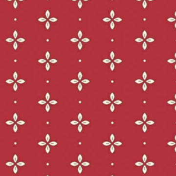 Wallflowers Foulard in Red by Windham Fabrics