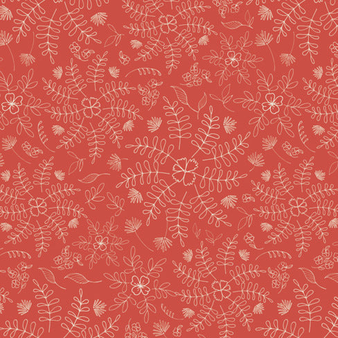 Wild and Free Crimson Dance by Maureen Cracknell for Art Gallery