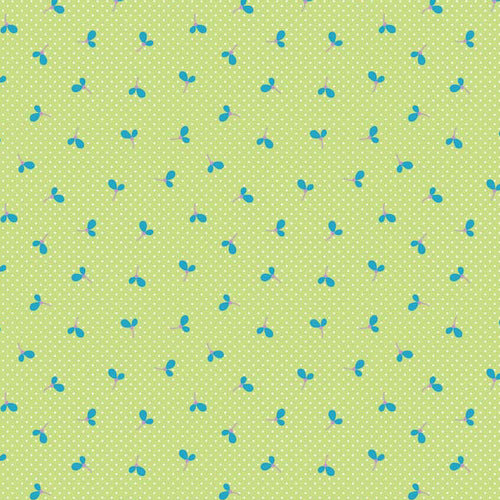 Wildflower Meadow Spot on Green by Melly&Me for Riley Blake Designs