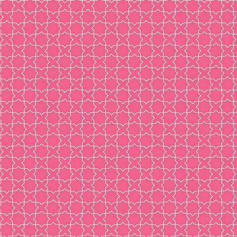 Wonderland Labryinth in Pink by Melissa Mortenson for Riley Blake Designs