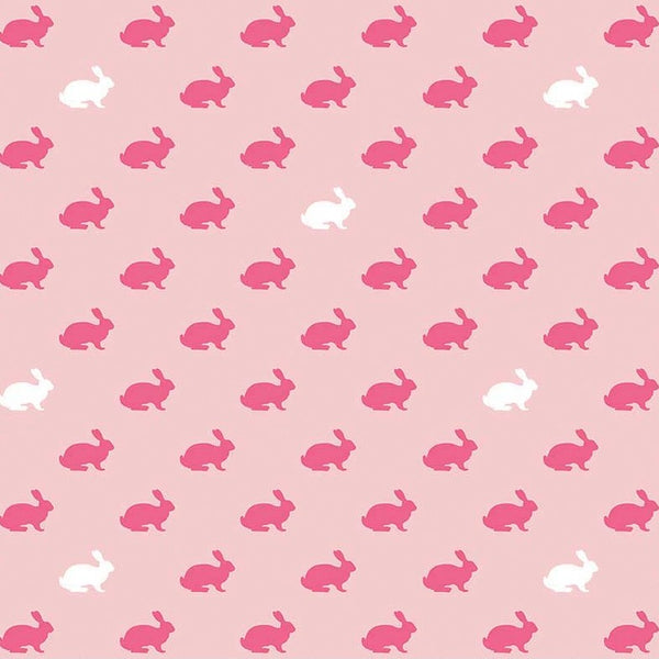 Wonderland Rabbit in Pink by Melissa Mortenson for Riley Blake Designs
