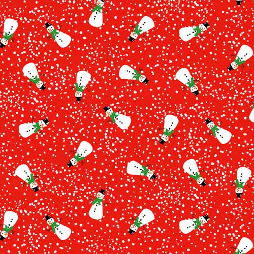 Wonderland Snowmen by Makower UK