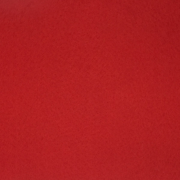 Wool Felt in Bright Red