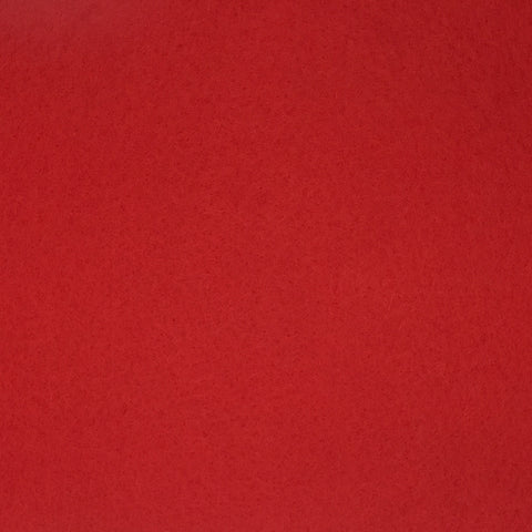 Wool Felt in Bright Red