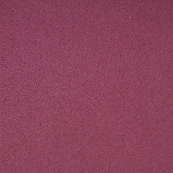 Wool Felt in Mulberry