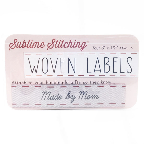 Woven Labels Made by Mom