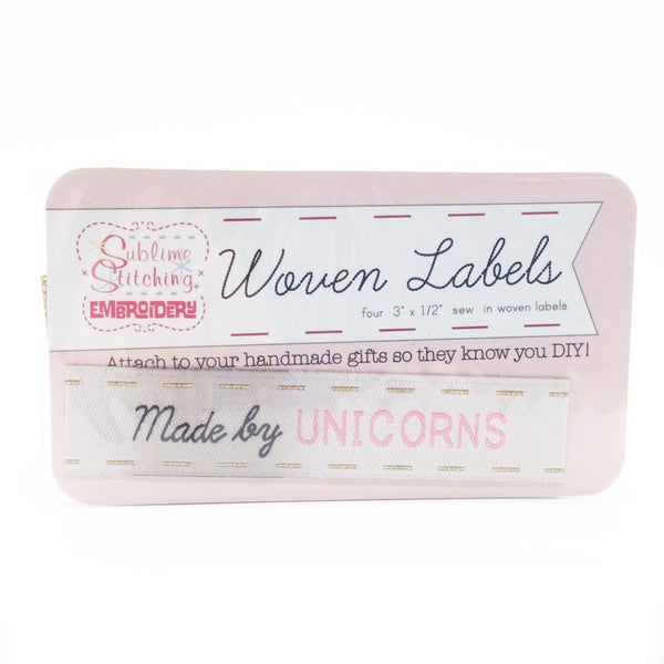 Woven Labels Made by Unicorns