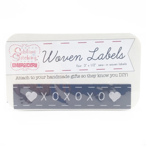 Woven Labels XOXO