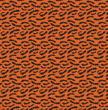 Fab-boo-lous Bats on Orange
