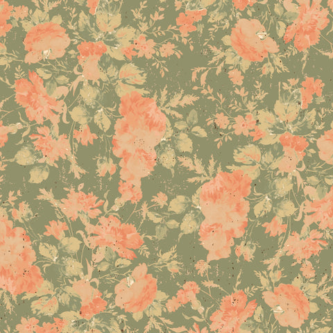 Love Lives Here Olive Floral