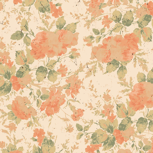 Love Lives Here Cream Floral