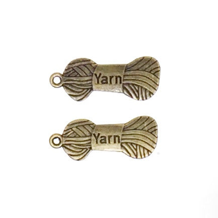 Yarn Metal Charm