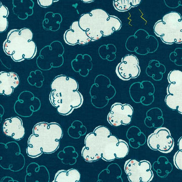 Zephyr Gale in Teal by Rashida Coleman-Hale for Cotton and Steel