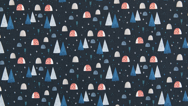 Summer Skies Ladybug Land in Midnight by Aljit Emmens