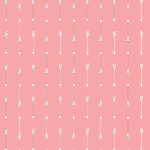 Arrows on Coral by Simple Simon & Company for Riley Blake Designs