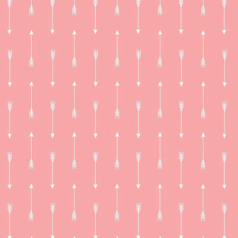 Arrows on Coral by Simple Simon & Company for Riley Blake Designs