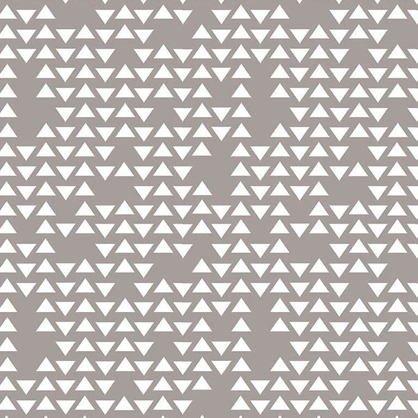 Triangles on Gray by Simple Simon & Company for Riley Blake Designs
