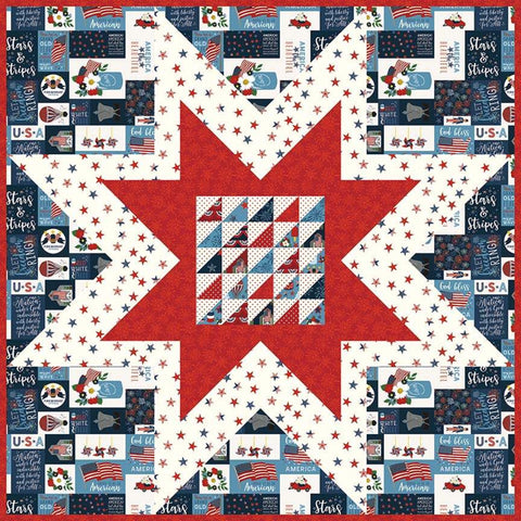 Celebrate America Table Topper Quilt Kit