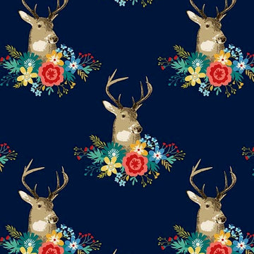 Chloe Bucks on Navy