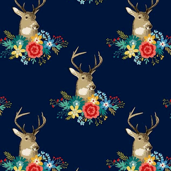 Chloe Bucks on Navy