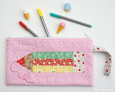 Color My World Pencil Case Sewing Pattern