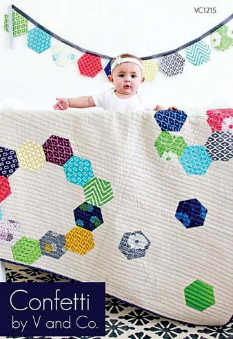 Confetti Quilt Pattern by Vanessa Christenson for V and Co.