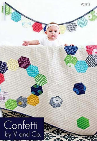 Confetti Quilt Pattern by Vanessa Christenson for V and Co.