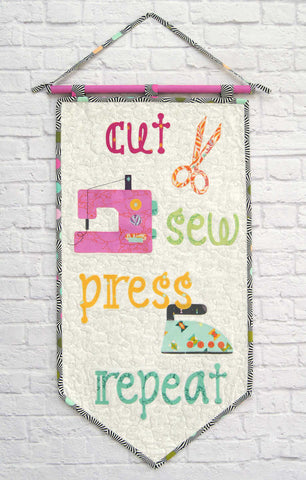 Cut Sew Press Repeat Quilt Pattern