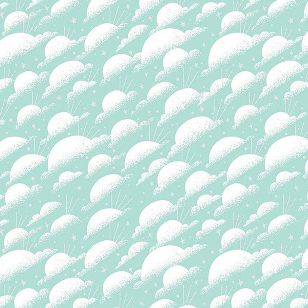 Dorthy's Journey Sky Mint Sparkle