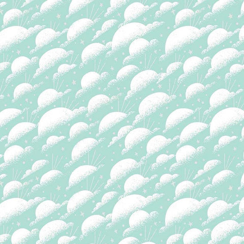 Dorthy's Journey Sky Mint Sparkle