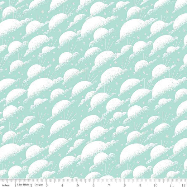 Dorthy's Journey Sky Mint Sparkle