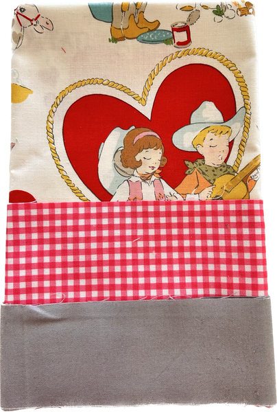 Drawstring bag kit in cream