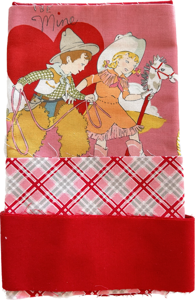 Valentine Lined Drawstring Bag Kit