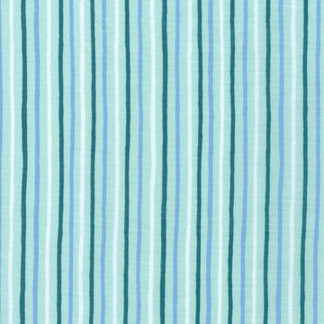 English Garden Painted Stripes in Mint by Rifle Paper Co, mint quilting cotton with painted stripes